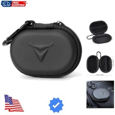 Zipper Headphones Carrying Case, Perfect for Earphones and Earplugs Black