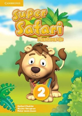 Super Safari Level 2 Flashcards (Pack of 71) by Herbert Puchta (English) Cards B