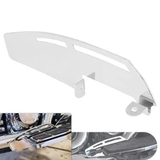 Chrome Driver Floorboard Heel Guard  Protector Fit For Harley Touring 1986-2025