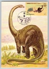 Hong Kong 2022 Dinosaurs Diplodocus FDC Maxi Card w/Pictorial Dinosaur Cancel
