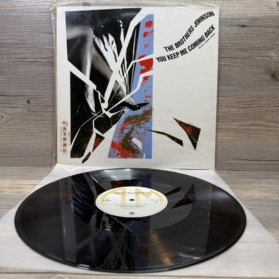 The Brothers Johnson   You Keep Me Coming Back (Record, 1984) AMP-12004 Japan