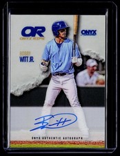 2025 Onyx Rips #RAB-BOWI Bobby Witt Jr Auto