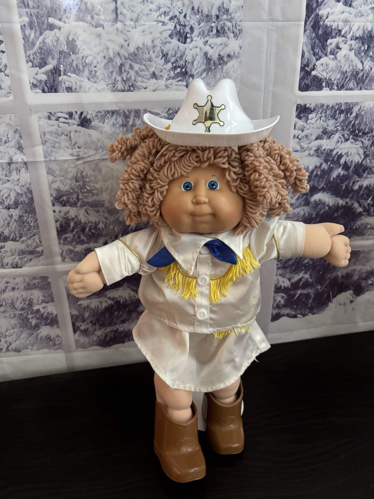 1986 hm 16 grano dble pony cavolo toppa Kidpopcorn cpk abito cowgirl cappello scarpa