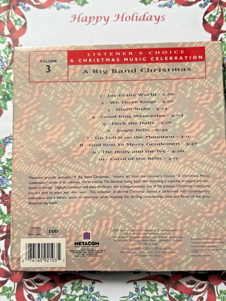 A Big Band Christmas CD Volume 3 - Imagem 3 de 4