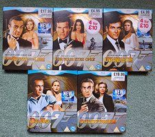 James Bond Blu-ray Bundle 5 Movies, 2 Sealed In New Condition