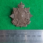 WW1 The Border Regiment Officers Bronze Cap Badge Lugs 100% Original