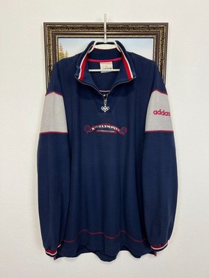 Vintage 90's Adidas Olympia 1932 Los Angeles Olympics Sweatshirt