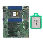 Supermicro H12SSL-i + AMD EPYC 7F52 16 cores 32 threads 3.5GHZ up to 3.9GHZ 240w