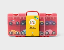 Race Car Toy Vehicle - Gigglescape™: Non-Powered Plastic & Wood Toy