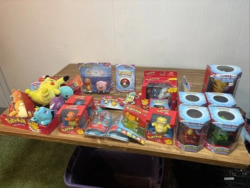 Vintage 1998 Pokémon Toy Lot