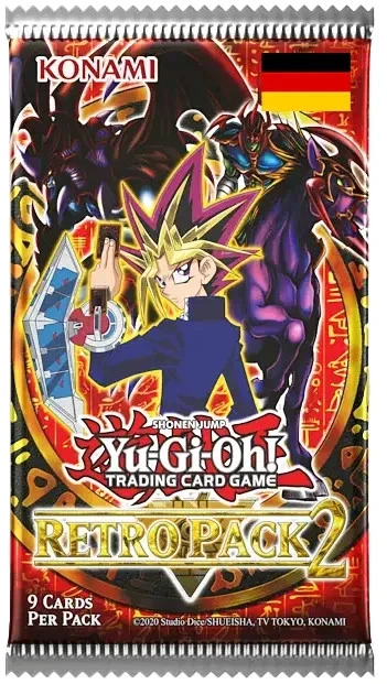 Yugioh! Retro Pack 2 Display Box (24 Booster Packs) - DEUTSCH NEU OVP 1.Auflage - Bild 2 von 2