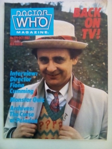 Doctor Who Magazine # 129 - Marvel Comics - 1987 - Very Good Condition