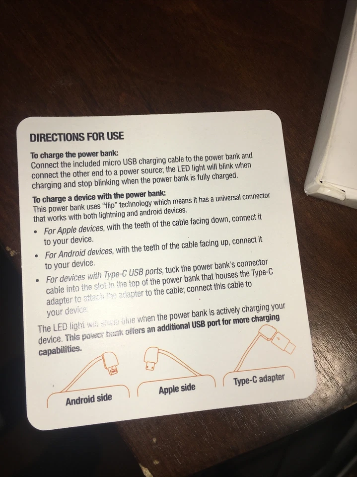 Banco de alimentación NY Football Jets 4000 mAh jugo extra para teléfono o tableta Foto 3 de 4