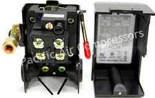 CAMPBELL  HAUSFELD 95-125 PSI SINGLE PORT 1/4" FPT PRESSURE SWITCH 26 AMP