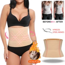 Women's Postpartum Belly Recovery Tuck Tummy Belt Slimming Body Shaper Shapewear