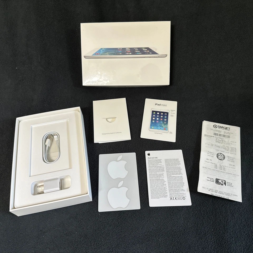 Boxed Apple iPad Mini A1432 32GB Wi-Fi - White (MD532LL/A) SEALED UNLOOCK NEW - Image 2 of 4