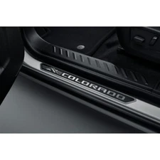 2023 Chevrolet Colorado Stainless Steel Door Sill Plate Pkg 84937996 OEM GM