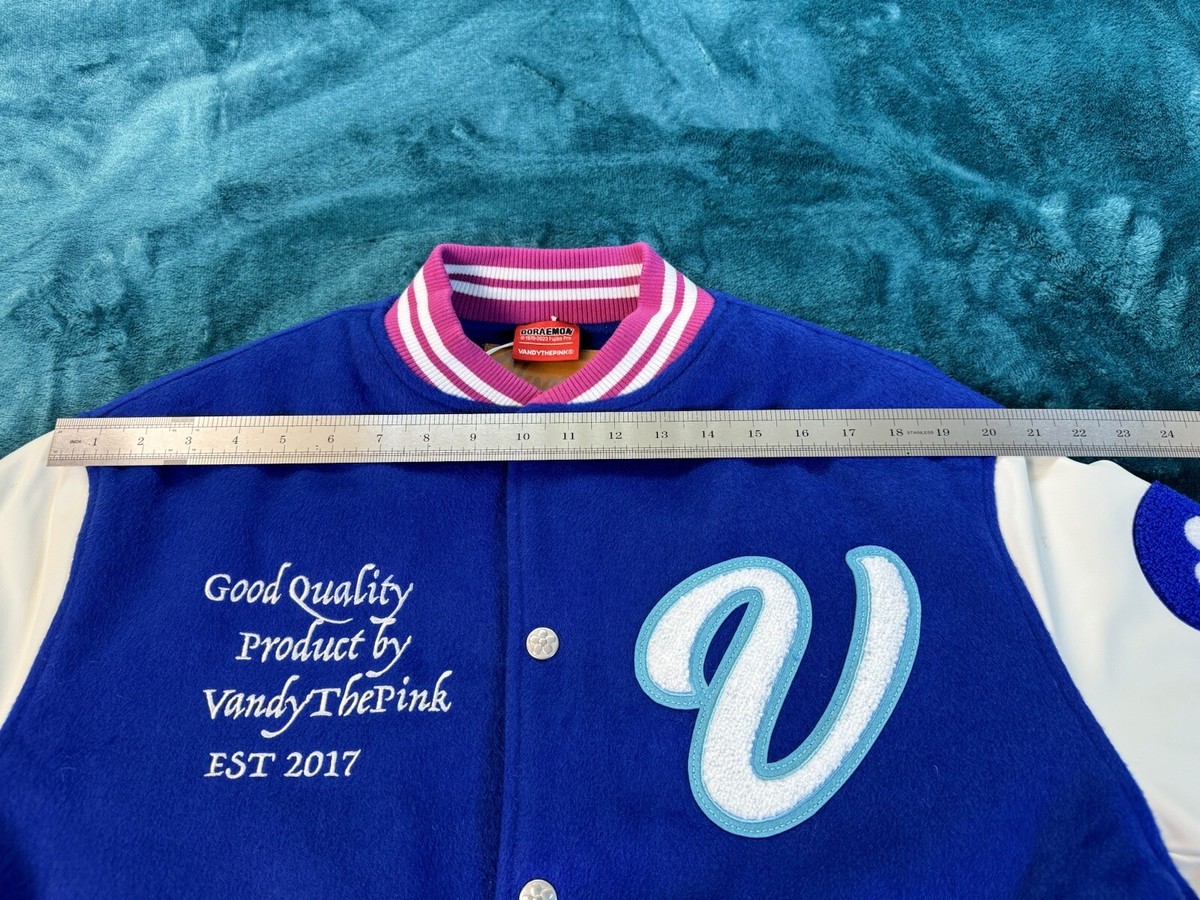 Vandy the Pink x Doraemon Varsity Jacket New XL | eBay Vandy the Pink x Doraemon Varsity Jacket New XL | eBay