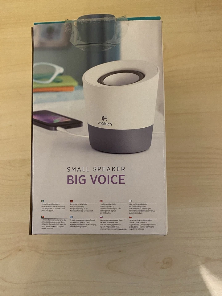 Logitech Small Speaker Big Voice Z50 1.0 Kanäle Mono-Lautsprecher Rarität OVP