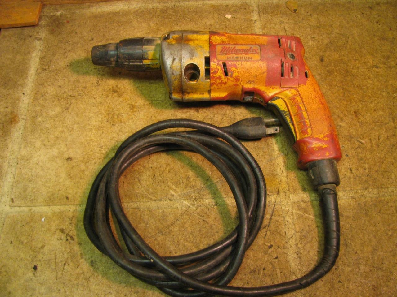 Milwaukee 67491 1/4" Magnum Screwshooter Drywall Screw gun eBay