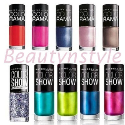 Maybelline Color Show Color Rama 60 Second Nail Polish - NEW Shades - Choose - Image 1 of 3