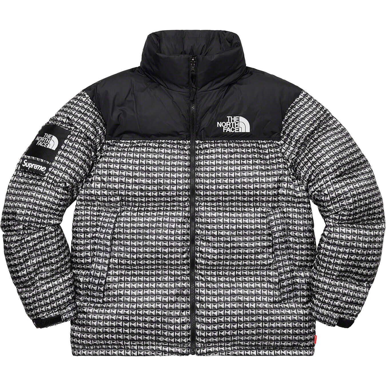 Supreme x The North Face Studded Nuptse Jacket SS21 SZ Large Black