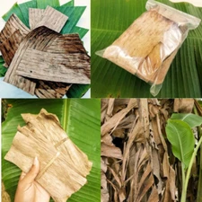 Ceylon Dried Organic Banana Leaves anti bacteria Pet Supplies Care Fish Aquarium