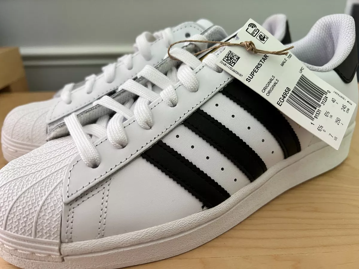 Men's Superstar Cloud White and Core Black Shoes