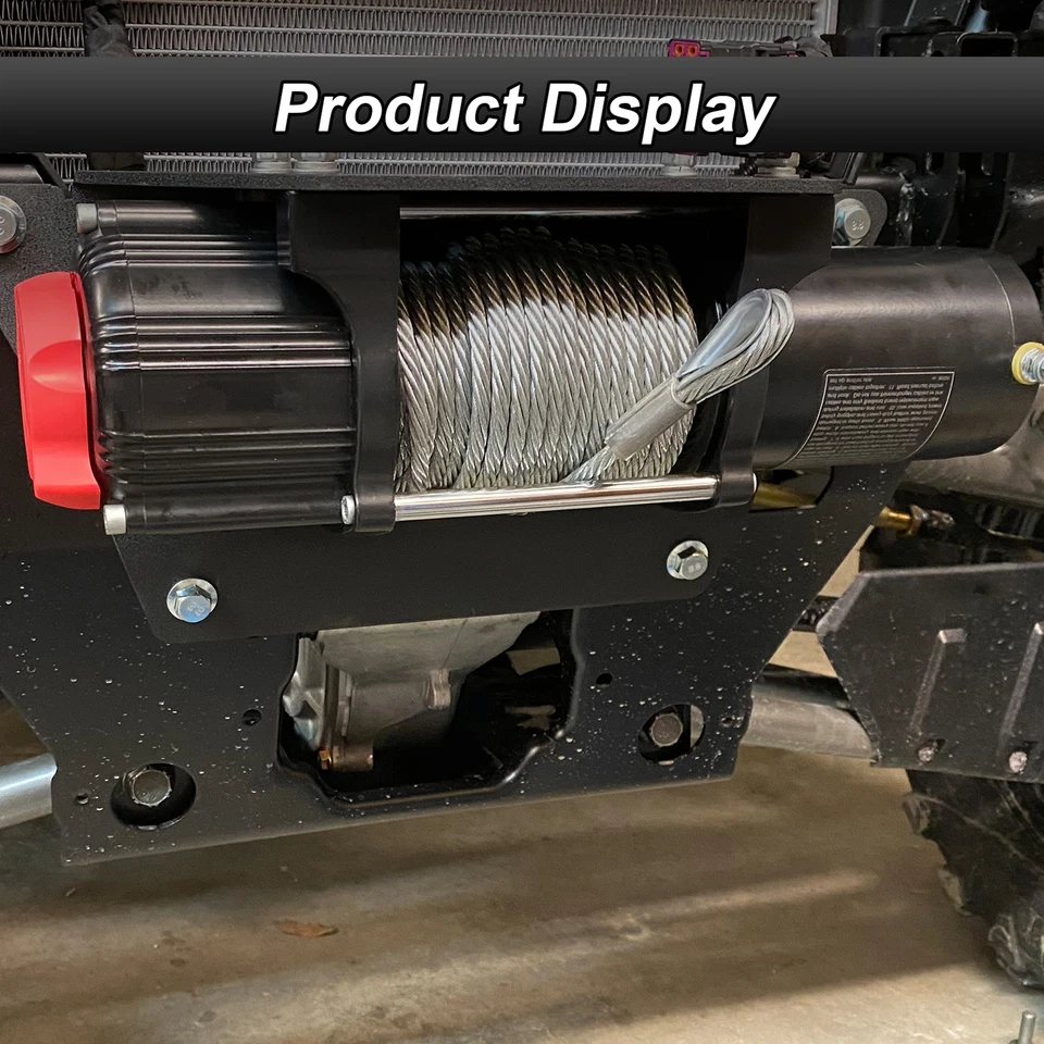 Soportes de montaje de cabrestante de acero para Polaris Ranger XP 900 / XP 900 Crew 2013-2019 Foto 2 de 4