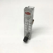 Dwyer RMA-7-SSV-CDS Rate Master Air Flow Meter, 5-50 SCFH, 100psi Max, 1/8" NPT