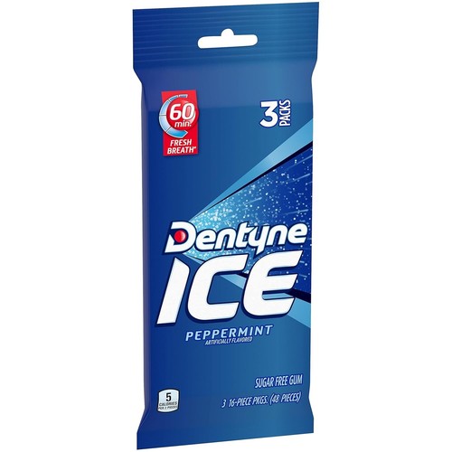Ice Peppermint Sugar Free Gum, 60 Packs of 16 Pieces 960 Total Pieces - 第 12/19 張圖片