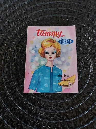 VINTAGE 1960s © IDEAL TOY CORP. TAMMY DOLL 22-PAGE WARDROBE & ACCESSORY BOOKLET: