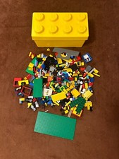 Bundle of random lego with storage container