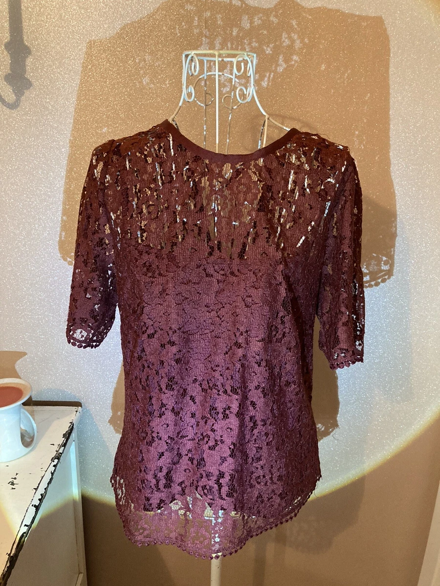 H and clearance m sheer top