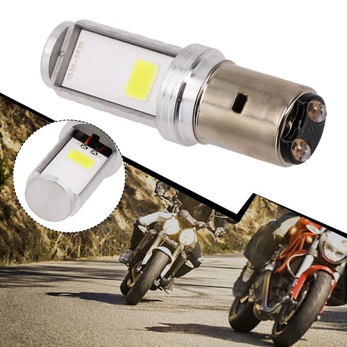 Bright BA20D H6 LED Motorcycle Headlight Bulbs HiLow Beam Conversion Bulbs 12V - Picture 6 of 24