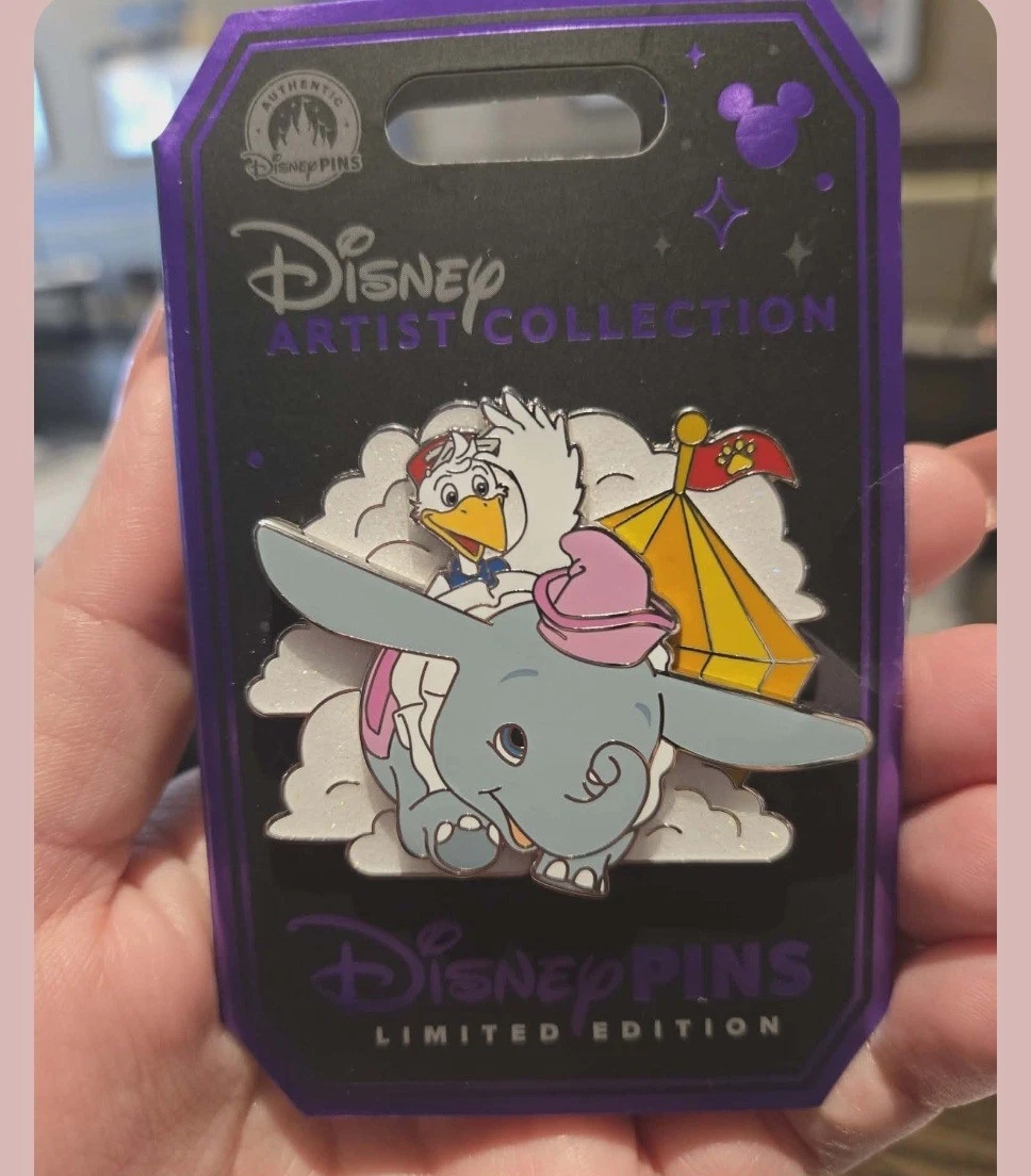 2026 Disney Parks Artist Series Dumbo The Flying Elephant Pin NEW