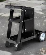Universal Welding Cart Trolley w/3 Shelve Storage Tray for MIG TIG Plasma Welder