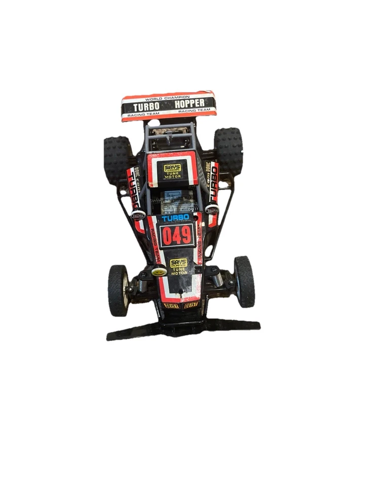 Tyco Turbo Hopper Black 049 RC Tested & Working  - Image 2 of 4