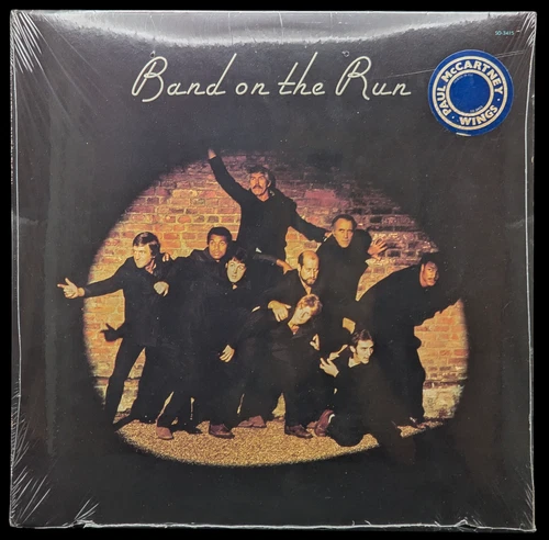 SEALED, Paul McCartney & Wings - Band on the Run SO-3415, Hype Sticker, US, 1973