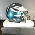 Devonte Smith signed Philadelphia Eagles Mini Helmet Fanatics Authenticated
