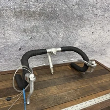 Vintage Nitto Olympiade Drop Handlebars Stem 22.2 390 Dia-Compe Lever 80s Fuji