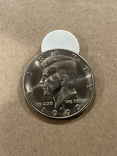 1993 P Clad Kennedy Half Dollar-Nice Rim- FREE SHIPPING