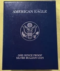 2004 American Eagle 1 Oz .999 Fine Silver Proof Coin w/ Box, COA is Missing.