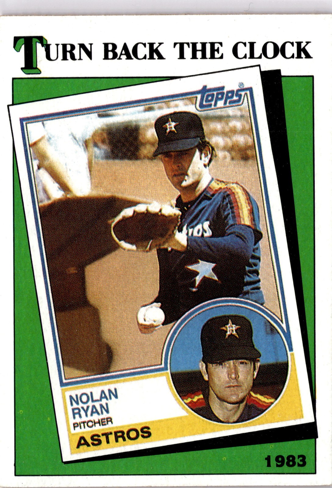 1988 Topps #661 Nolan Ryan (BI)