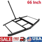 66" Driveway Drag Harrow Tow Behind Drag Harrow for ATV UTV Garden Lawn Tractor
