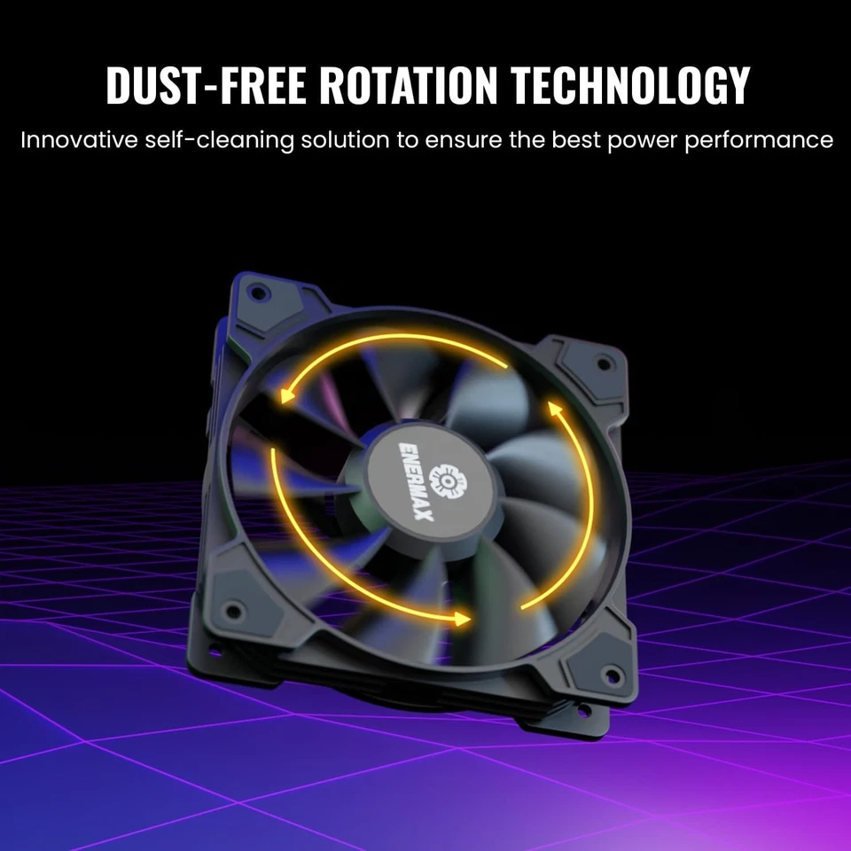 ENERMAX Revolution D.F. X ARGB ATX3.0 PCI-e 5.0 Kompakt Gaming&Streaming PC Netz - Image 3 of 4