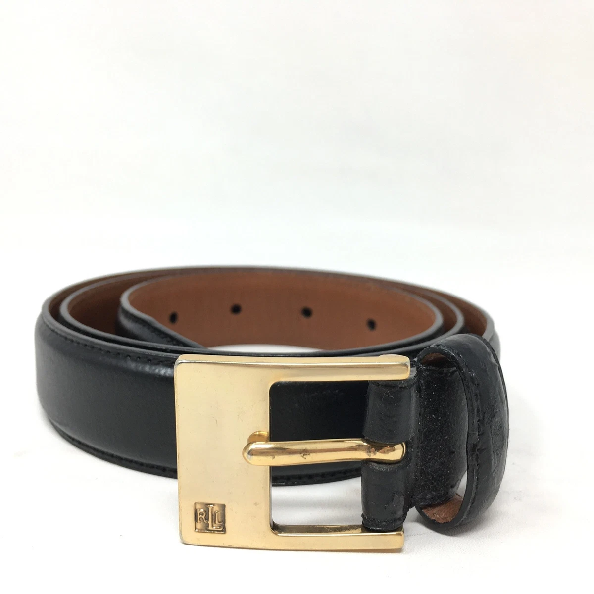 Lauren‎ Ralph Lauren Women\'s leather Belt. Size L (black). Lauren Ralph Lauren Black Belts for Women for sale | eBay main image 3