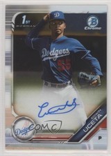 2019 Bowman Chrome Prospects Auto Edwin Uceta #CPA-EU Auto 0f4