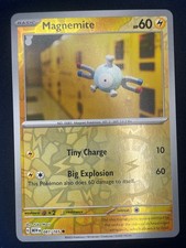Pokemon Magnemite Common SV: Scarlet & Violet 151 081/165 NM