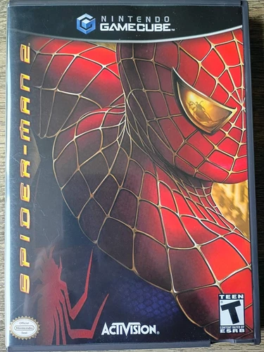 Spider-Man 2 (Nintendo GameCube, 2004) CIB Tested, Working - Mint Disc